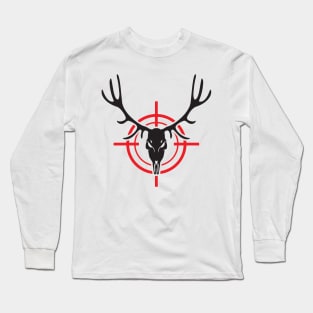 deer skull Long Sleeve T-Shirt